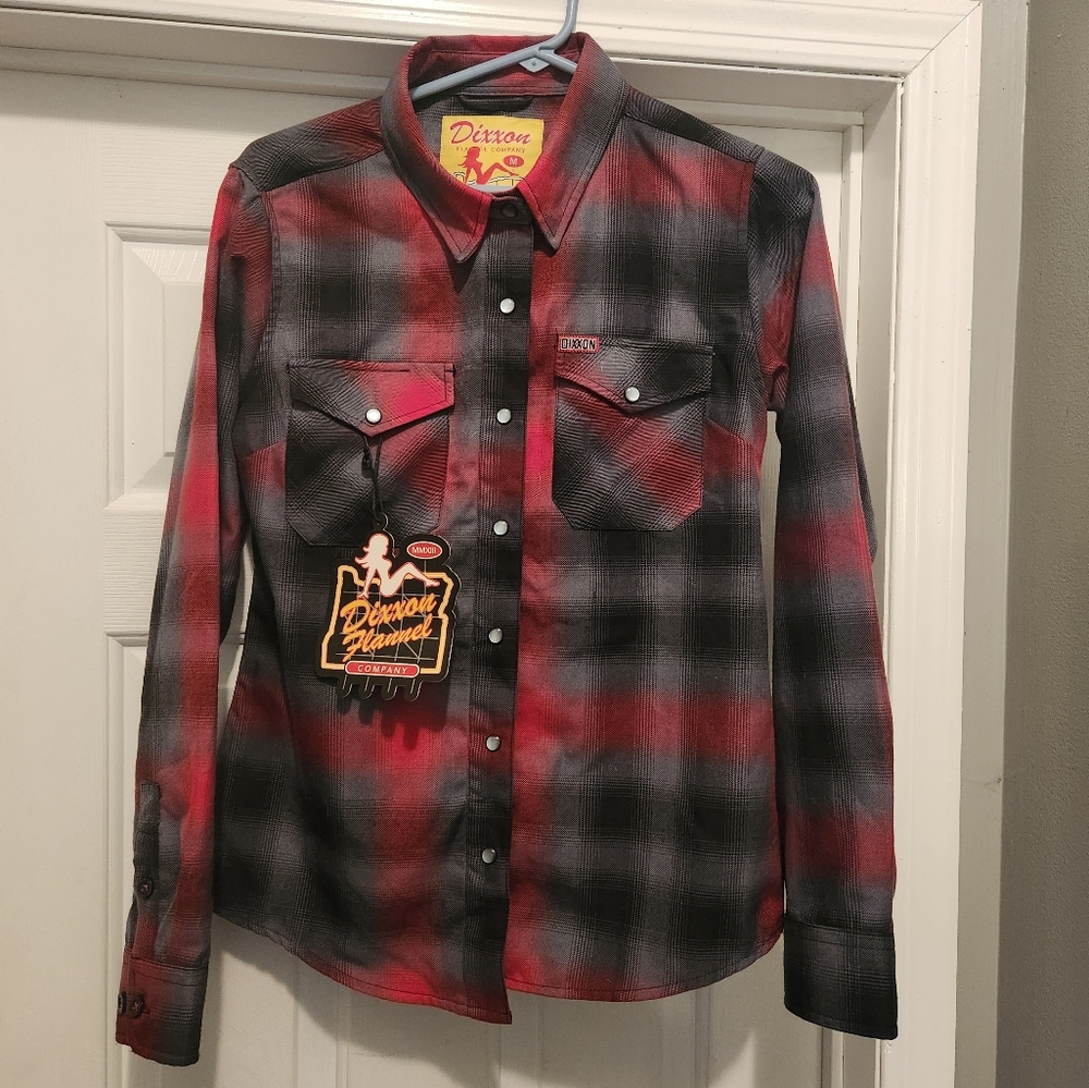 Dixxon ladies flannel shirt
